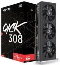 Відеокарта Radeon RX 7600, XFX, SPEEDSTER QICK 308, 8Gb GDDR6, 128-bit, HDMI/3xDP, 2755/18000 MHz, 8-pin (RX-76PQICKBY)