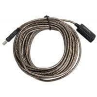 Кабель USB AM-AF (подовжувач), 25.0 м, активний