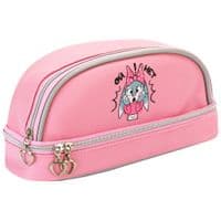 Пенал Cool For School 2 відділення рожевий (CF87219)
