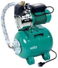 Насосна станція Wilo HWJ 301 EM, для водопостачання, бак 20 л, 2.0 м3/год, 6 бар, 1.1 кВт, 230V (2003758)