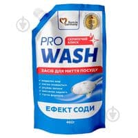 Засіб для ручного миття посуду Pro Wash Ефект соди дой-пак 460 г (4260637724090)