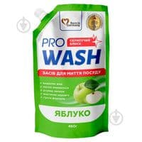 Средство для ручной мойки посуды Pro Wash Яблоко дой-пак 460 г (4260637723918)