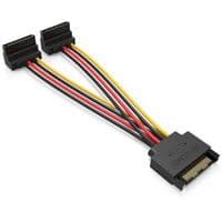 Кабель питания Serial ATA Male - 2xSATA Female Vention