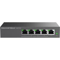 Grandstream GWN7700P, Unmanaged Network Switches, 5-ports Gigabit Ethernet, PoE 4-Ports, Desktop, wall-mount
