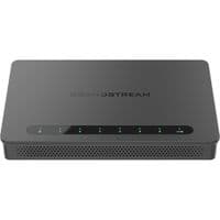 Grandstream GWN7002 Wired Router, 2x SFP, 4x GbE WAN/LAN, 1x PoE-In, 2x PoE-Out, 2.2Gbps NAT routing, 60K NAT sessions, VPN (530Mbps), DPI, SDN
