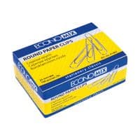 Канцелярские скрепки Economix 25 мм круглая, 100шт (E41002)