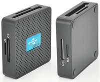 Картридер внешний HDH-939 Black, USB 3.0, для SD/microSD/MS/TF/M2/USB 2.0 (HDH-939)