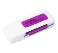 Card Reader внешний Merlion CRD-4YE, M2/microSD, Purple