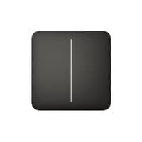 Умный выключатель Ajax SoloButton 2-gang/Черный (SoloButton 2-gang/Black)