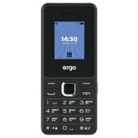 Мобильный телефон ERGO E181 Dual Sim (черный)