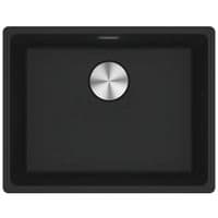 Мойка кухонная Franke Maris, фрагранит, прямоугольник, без крыла, 553х433х200мм, чаша – 1, универсальная, MRG 110-52, черный матовый