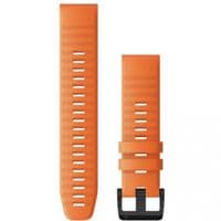 Ремінець до смарт-годинника Garmin fenix 6 22mm QuickFit Ember Orange Silicone (010-12863-01)
