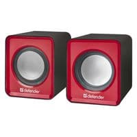 Акустична система Defender SPK 22 2х2, 5W USB red (65502)