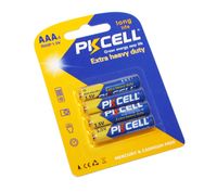 Батарейка AAA (R03), сольова, PKCELL, 4 шт, 1.5V, Blister (R03P-4B)