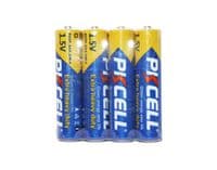 Батарейка AAA (R03), солевая, PKCELL, 4 шт, 1.5V, Shrink (R03P-4S)