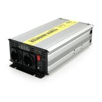 Автомобильный инвертор 12V/220V 1000W чистая синусоида, 2xShuko, 1xUSB Ritar (RSC-1000)