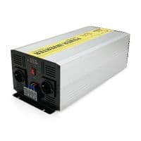 Автомобильный инвертор 12V/220V 4000W чистая синусоида, 2xShuko, 1xUSB Ritar (RSC-4000)