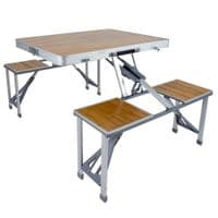 Туристический стол Bo-Camp Bamboo Brown/Silver (1404800)