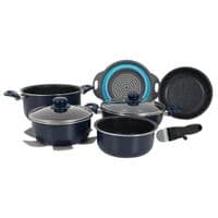 Набор посуды Gimex Cookware Set induction 9 предметов Dark Blue (6977225)