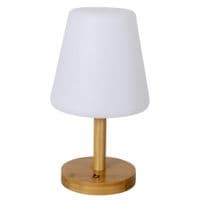 Ліхтар Bo-Camp Cambridge Rechargeable 200 Lumen Bamboo/White (5818792)