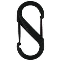 Карабін туристичний Nite ize Plastic Carb S Biner Size 6 NI676 All Black (4823082709571)