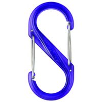 Карабін туристичний Nite ize Plastic Carb S Biner Size 4 NI675 Purple (4823082709564)