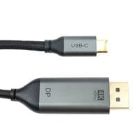 Кабель Cabletime USB-C – DisplayPort, 4K, Ultra HD, 1.8м, V1.2
