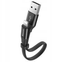 Кабель Lightning / Micro USB Baseus Two-in-one Portable Cable Android/iOS Black (CALMBJ-01)