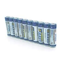 Батарейка солевая Orbus Zinc Carbon 1.5V AA / LR06, 10 штуки shrink
