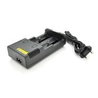 Зарядное устройство универсальное Intellicharger i2, 2 канала, LED инд., поддерживает Li-ion, Ni-MH и Ni-Cd AA (R6), ААA (R03), AAAA, С (R14)