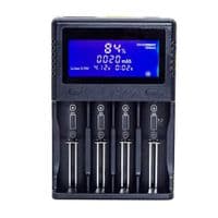 Зарядное устройство универсальное , 4 канала, LCD дисплей, поддерживает Li-ion, Ni-MH и Ni-Cd AA (R6), ААA (R03), AAAA, С (R14)
