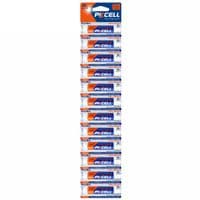 Батарейка солевая PKCELL 1.5V AA / R6, 12 штук в блистере цена за блистер, Q10