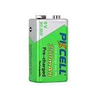 Аккумулятор PKCELL 9V / 350mAh, крона, NiMH Rechargeable Battery, 1 штука в блистере цена за блистер Q10