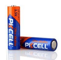 Батарейка щелочная PKCELL 1.5V AA / LR6, 2 штуки shrink цена за shrink, Q30