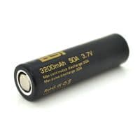 Аккумулятор 18650 Li-Ion BST, 3200mAh, 3.7V, Black