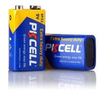 Батарейка солевая PKCELL 9V / 6LR61, крона, 1 штука shrink цена за shrink, Q10 / 500