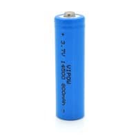 Аккумулятор 14500 Li-Ion Vipow ICR14500 TipTop, 800mAh, 3.7V, Blue Q50 / 500