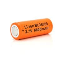 Аккумулятор 26650 6800mAh, 3.7V (2.5-4.2V), Orange, цена за 1 шт