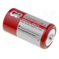 Батарейка GP POWERCELL 14ER-S2, LR14, C солевая, 2 шт в вакуумной упаковке, цена за упаковку