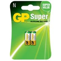 Батарейка щелочная GP FOTO 910A-2UE2, 1.5V, LR1, AM5, N, 2 шт в блистере цена за блистер