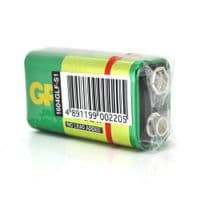 Батарейка солевая GP Greencell 1604GLF-S1, 9V, крона, 10 (100шт.) х10(10шт.) х1 вакуум цена за 1шт