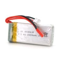 Аккумулятор 8*30*63P 25C, 7.4V (2000mAh), 5 контактов