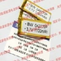 Литий-полимерный аккумулятор 4*29*70mm (Li-ion 3.7В 1100мА&amp;middot;ч)