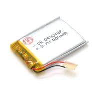 Литий-полимерный аккумулятор 4*30*40mm (Li-ion 3.7В 600мА&amp;middot;ч)