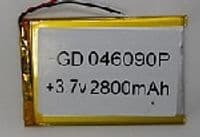 Літій-полімерний акумулятор 4*60*90mm (Li-ion 3.7В 3500мА&middot;ч)