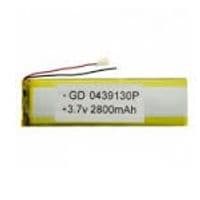 Литий-полимерный аккумулятор 4*39*130mm 3,7V (Li-ion 3.7В 3000мА&amp;middot;ч)