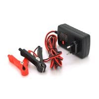 Автоматическое ЗУ для аккумулятора 6V / 12V(MF,WET,AGM,GEL), RJTianye, DC12.6V / 2A,25.2W LCD, крокодилы
