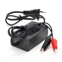 Зарядное устройство для аккумулятора 12V / 1.5A с зажимом, Q100