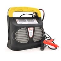 Автоматическое ЗУ для автоаккумулятора 12V / 24V(36-200Ah), WesunWell XX-005 / 010, Ток заряда автоматический, микропроцессор, LCD, крокодилы