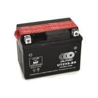 Мотоаккумулятор AGM OUTDO UTZ5S-BS, 12V 4Ah (111 х 70 х 87), Black, Q10